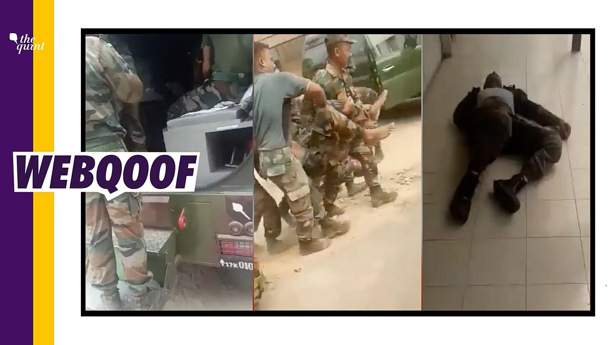 <div class="paragraphs"><p>The video shows soldiers collapsing during endurance training.&nbsp;</p></div>
