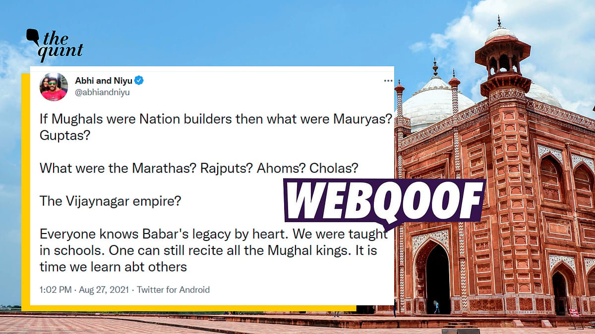 <div class="paragraphs"><p>Fact-Check | The history books from class VI to XII, include lessons about several rulers of India, including the Mughals, Vijayanagara, Maratha, Samudragupta and Ashoka empires.</p></div>