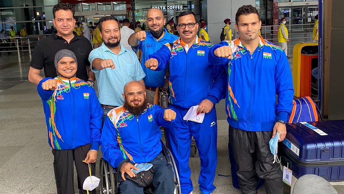 <div class="paragraphs"><p>Tokyo 2020 Paralympics: Indian participants with their staff.</p></div>