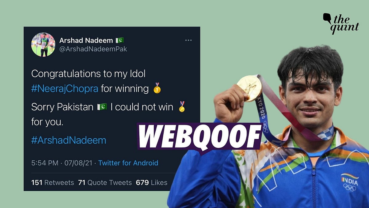 <div class="paragraphs"><p>A tweet by an impersonator account of Arshad Nadeem was picked by various news outlets. </p></div>