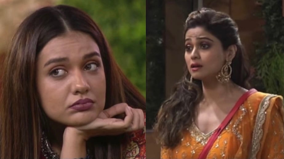 <div class="paragraphs"><p>Divya Agarwal chose to 'block' Shamita Shetty during a task in <em>Bigg Boss OTT.</em></p></div>