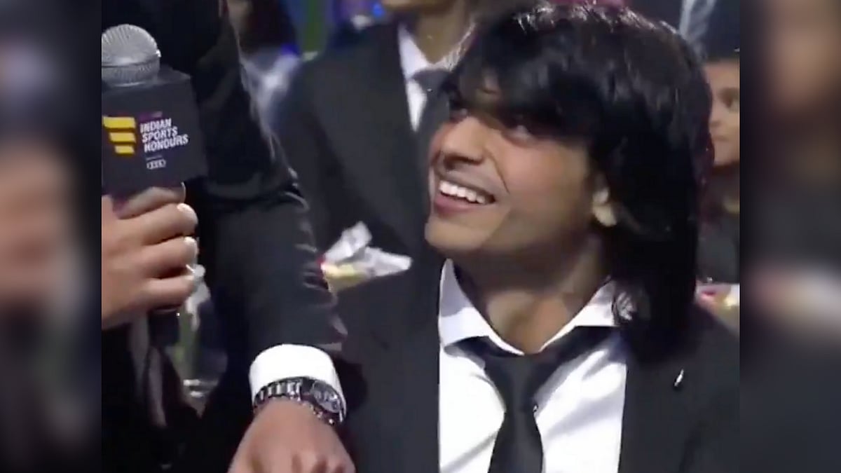 <div class="paragraphs"><p>An old video of gold medalist Neeraj Chopra goes viral.</p></div>