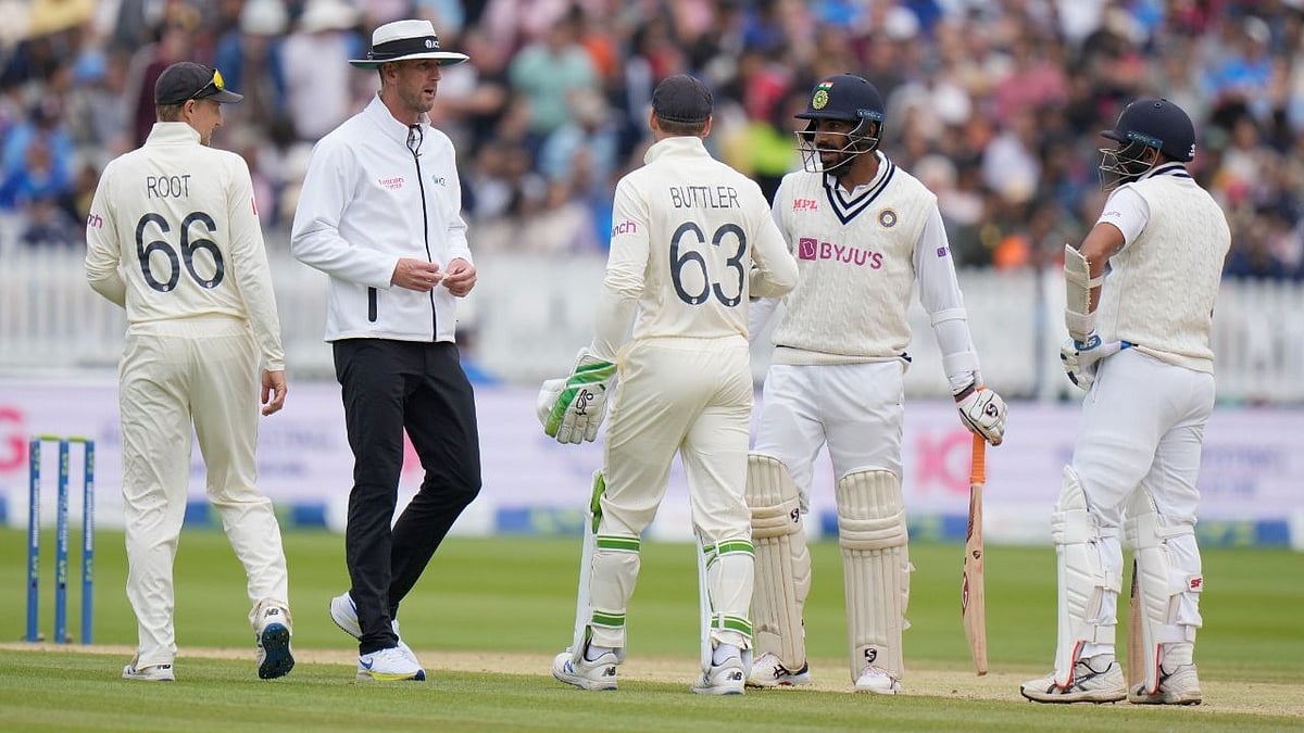 <div class="paragraphs"><p>Bumrah was involved in a heated exchange with Jos Buttler and Mark Wood.</p></div>