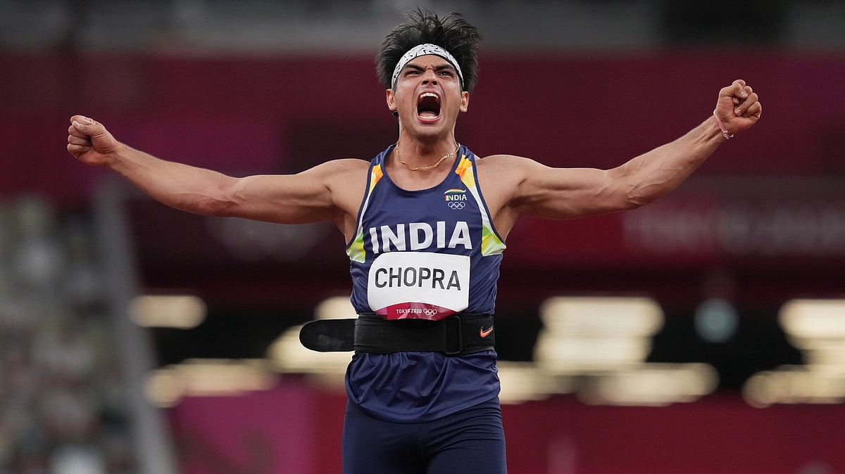 <div class="paragraphs"><p>Neeraj Chopra during the Tokyo Olympics.</p></div>