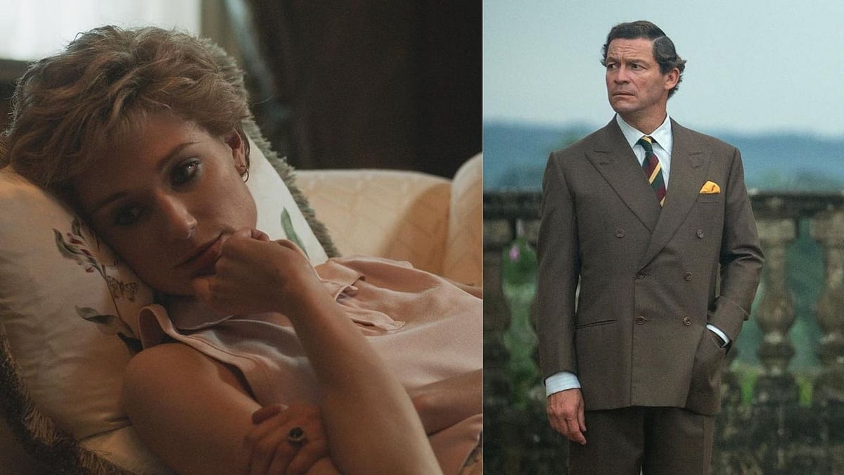 <div class="paragraphs"><p>Elizabeth Debicki and Dominic West as Princess Diana and Prince Charles respectively. </p></div>