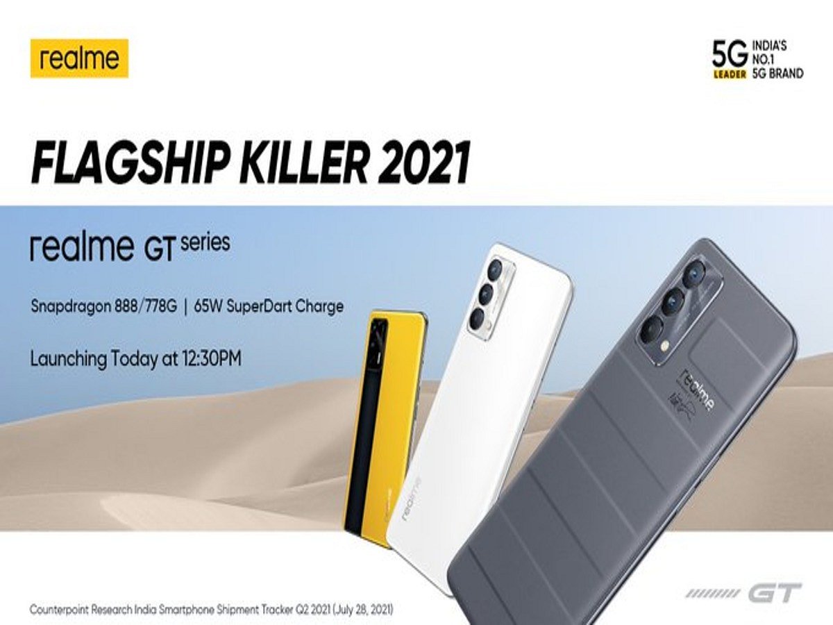 <div class="paragraphs"><p>Realme GT 5G, GT Master Edition, Realme Book Slim to Launch on 18 August in India</p></div>