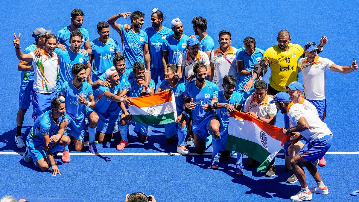 <div class="paragraphs"><p>India won their first medal in Hockey since 1980</p></div>