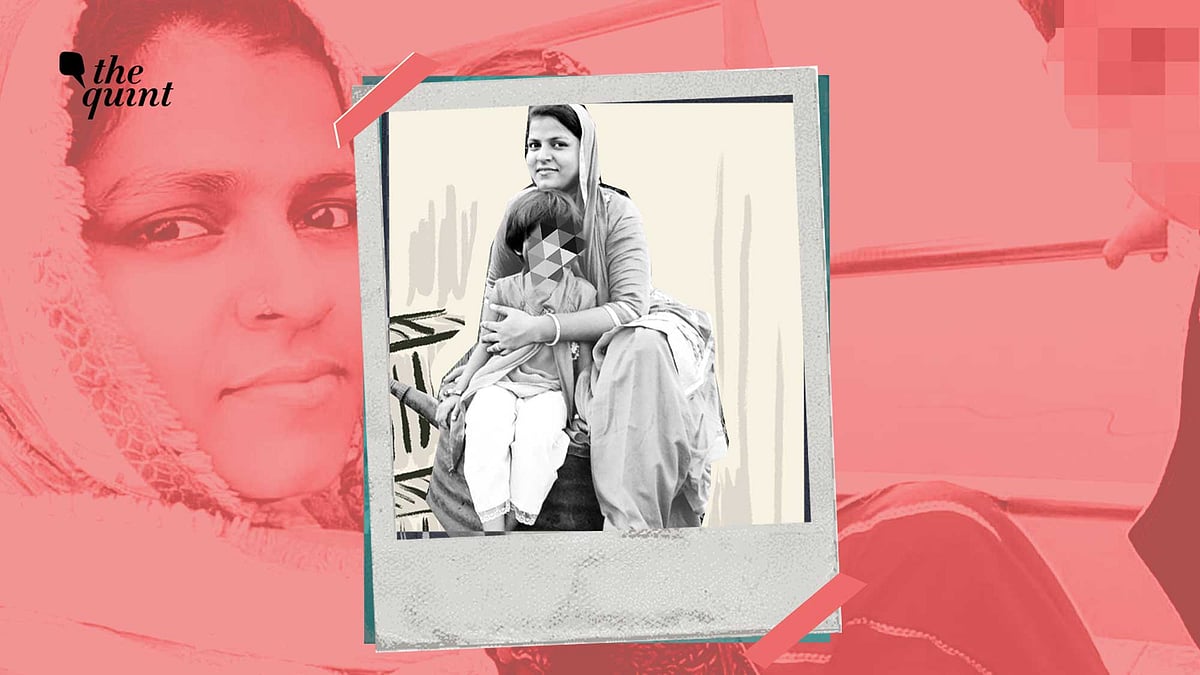 <div class="paragraphs"><p>Shabbo with her two children, Naziya and Ayub. They lost their mother to COVID-19 during the second wave.</p></div>