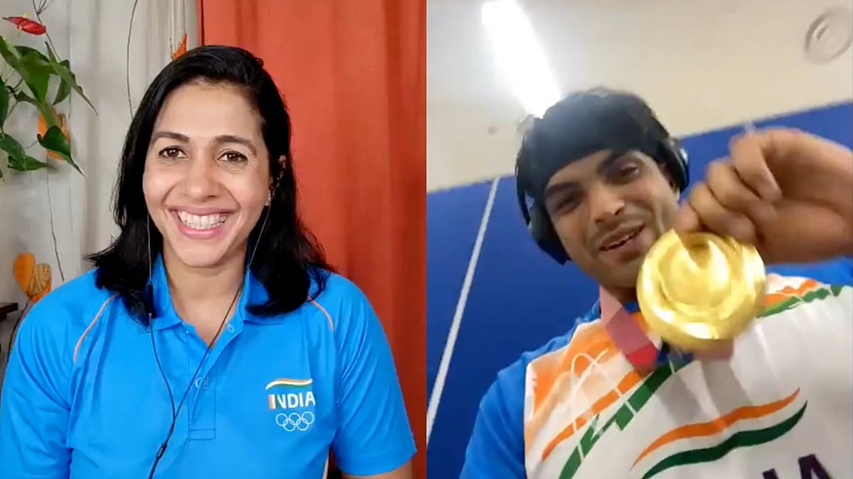 <div class="paragraphs"><p>Anju Bobby George was ecstatic on Neeraj Chopra's victory</p></div>