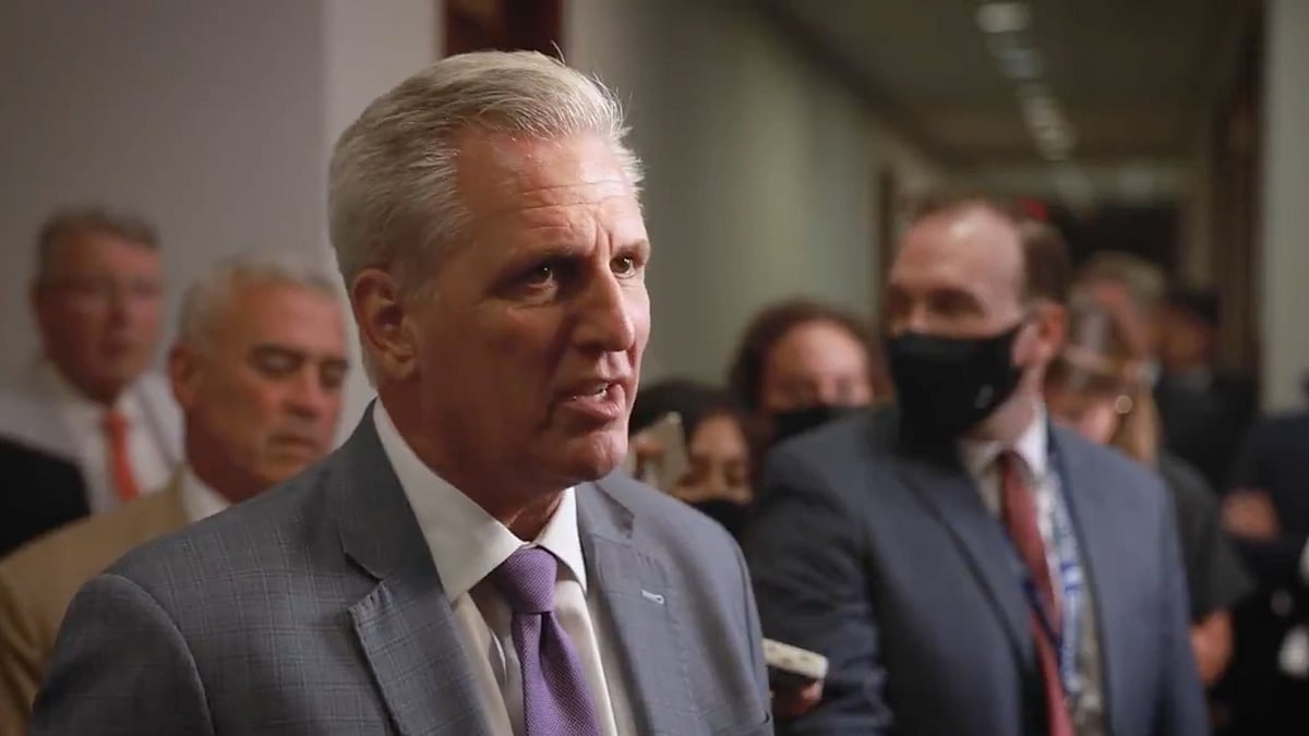 <div class="paragraphs"><p>Democrats slam Republican Leader for his ‘joke’ on hitting Pelosi with a gavel.</p></div>