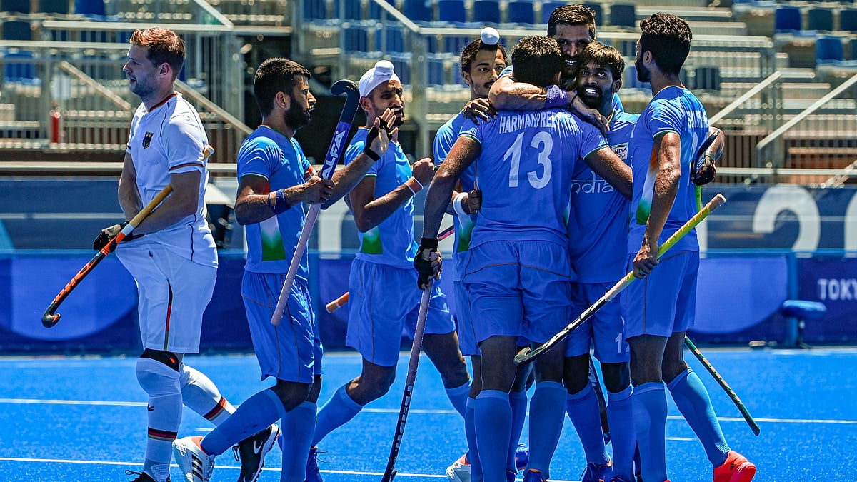 <div class="paragraphs"><p>Tokyo Olympics: India clinch Bronze after beating Germany 5-4.</p></div>