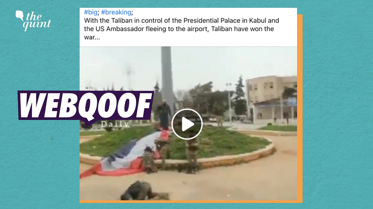 <div class="paragraphs"><p>Fact-Check | An old video from Syria was shared with a false claim that it showed the recent situation in Afghanistan's Kabul.</p></div>