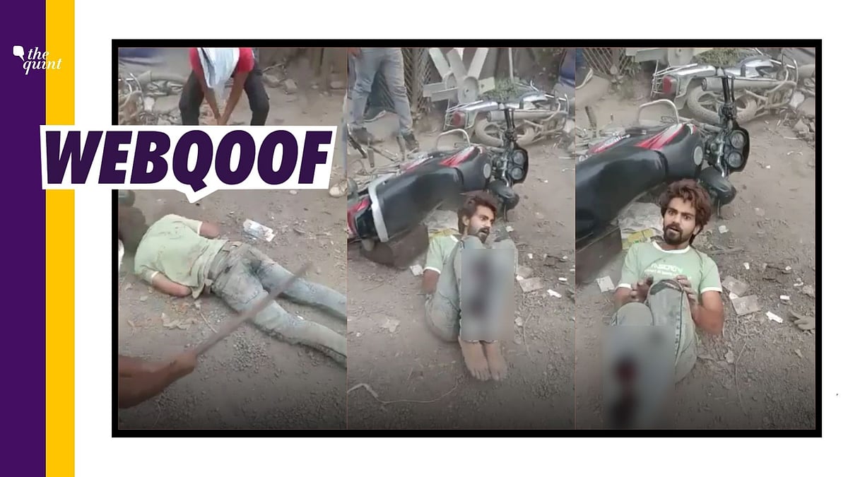 <div class="paragraphs"><p>Social media users falsely claimed that the people who beat the man seen in the viral video from Haryana, are related to Bajrang Dal.</p></div>