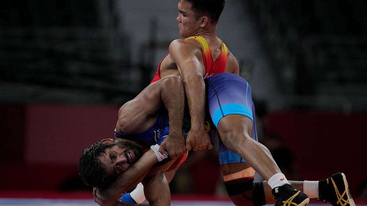 <div class="paragraphs"><p>Tokyo Olympics: Bajrang Punia has advanced to the semi-finals.</p></div>