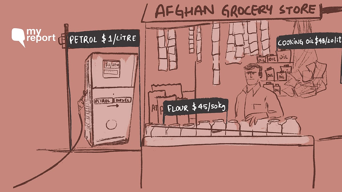 <div class="paragraphs"><p>A professor at a university in Afghanistan talks about soaring prices of essential commodities.</p></div>
