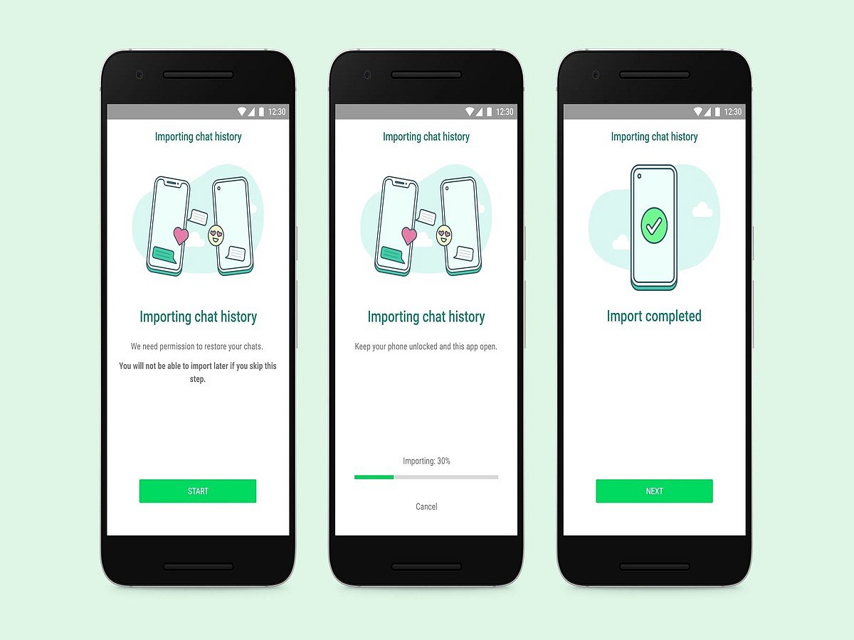 <div class="paragraphs"><p>Now you can transfer your WhatsApp chat history from iOS to Android.</p></div>