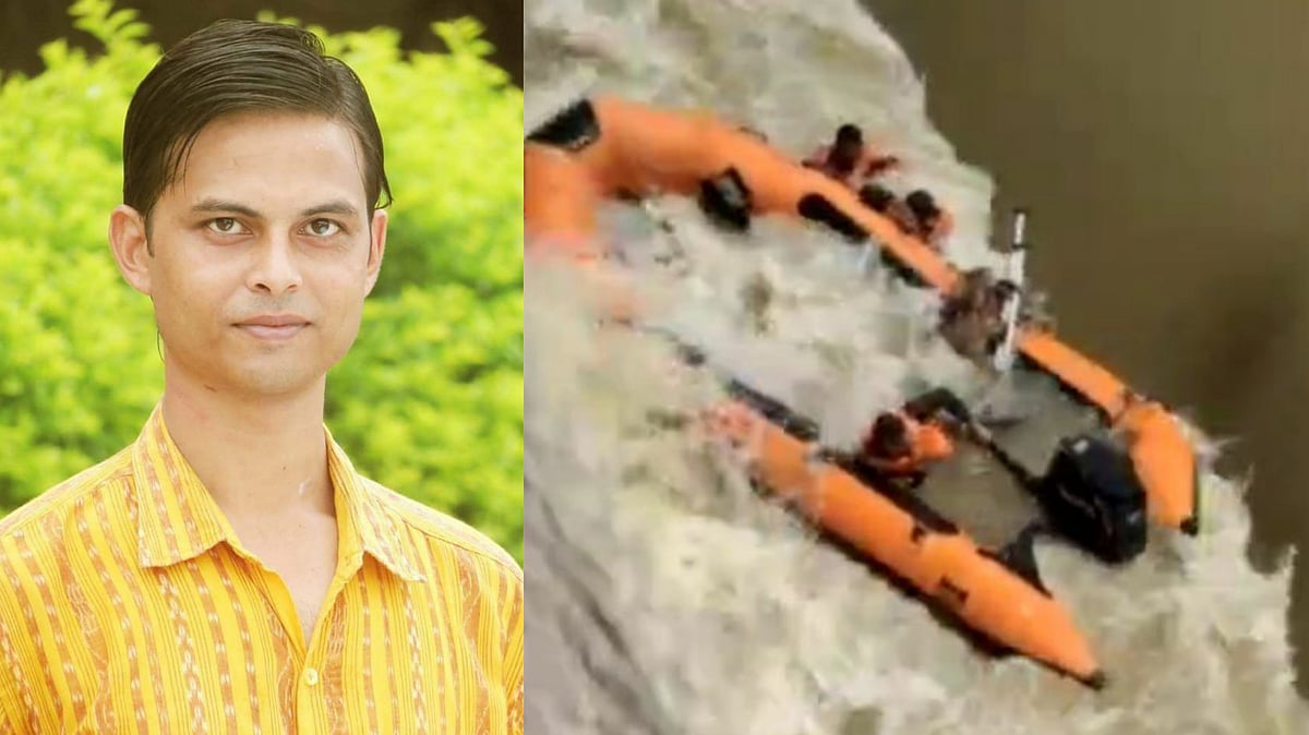 <div class="paragraphs"><p><em>OTV</em> reporter Arindam Das lost his life, covering rescue operations in Odisha's Mahanadi river.</p></div>