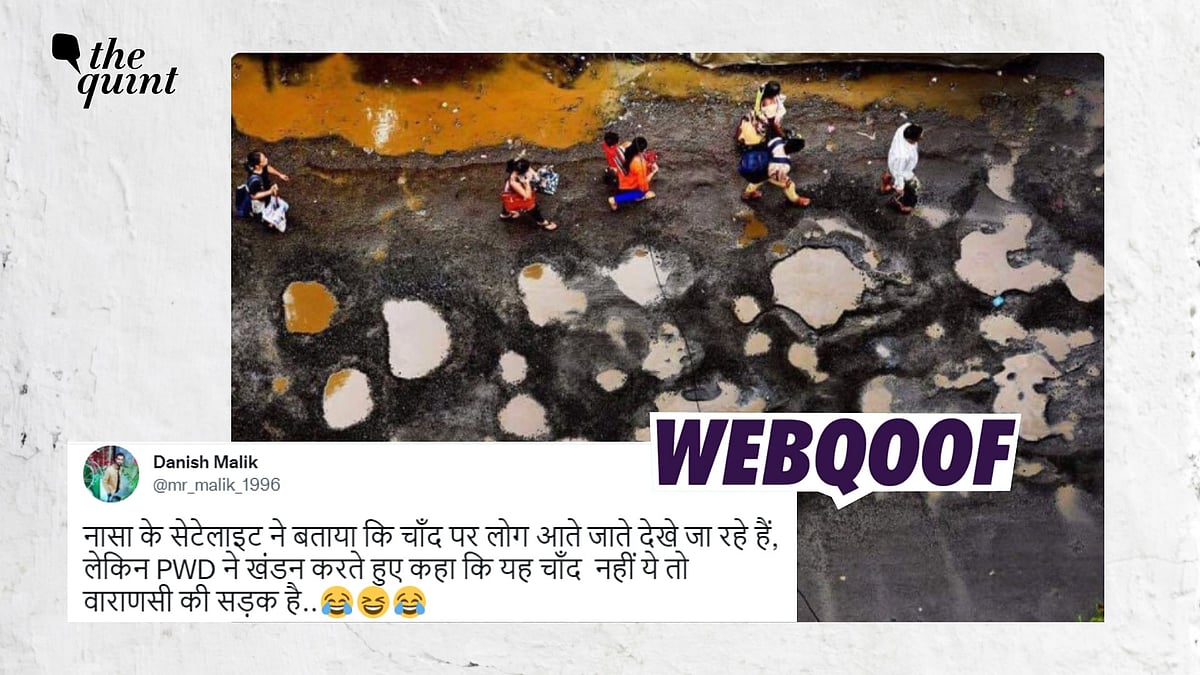 <div class="paragraphs"><p>Fact-Check | The photograph of road full of potholes was from Mumbai and not Varanasi. </p></div>
