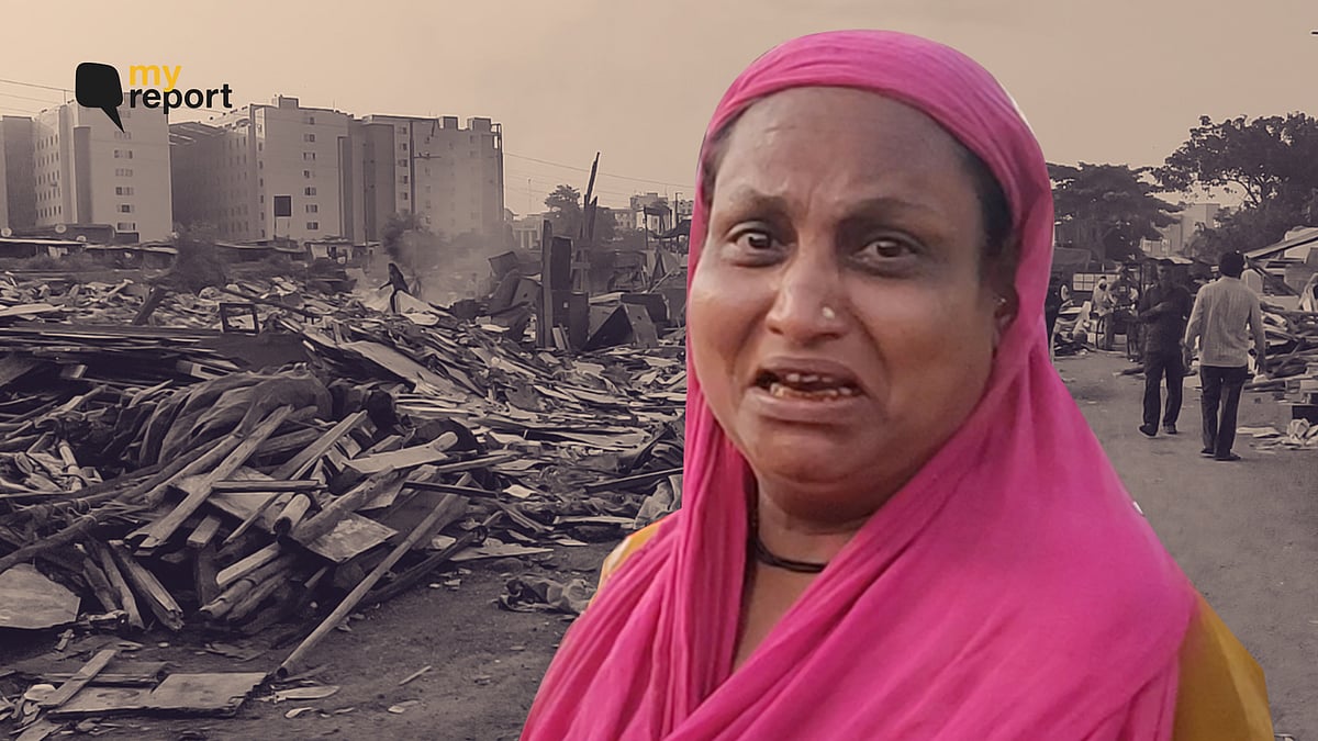 <div class="paragraphs"><p>With tears in their eyes, the slum dwellers are asking where will they go?</p></div>