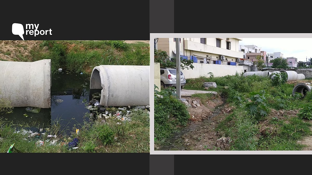 <div class="paragraphs"><p>Sewage flows into Hyderabad's Miyapur Patel Cheruvu (lake). </p></div>