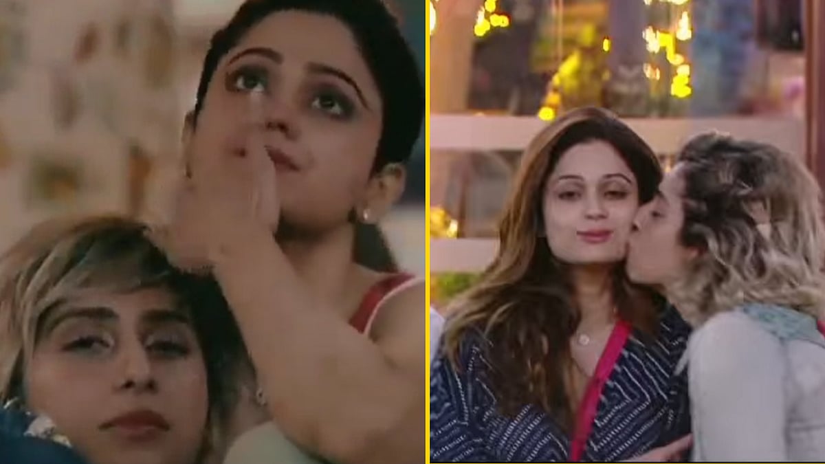 <div class="paragraphs"><p>Neha Bhasin and Shamita Shetty in <em>Bigg Boss OTT.</em></p></div>