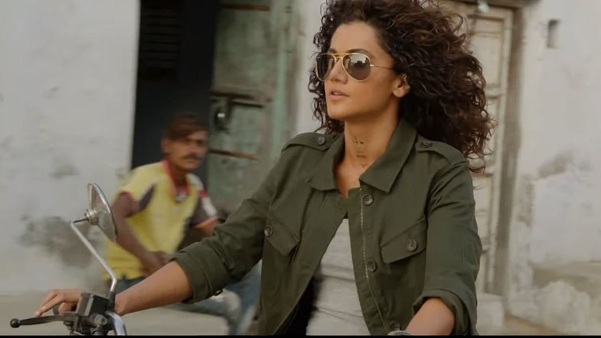 <div class="paragraphs"><p>Taapsee Pannu in a still from <em>Rashmi Rocket </em>trailer.</p></div>