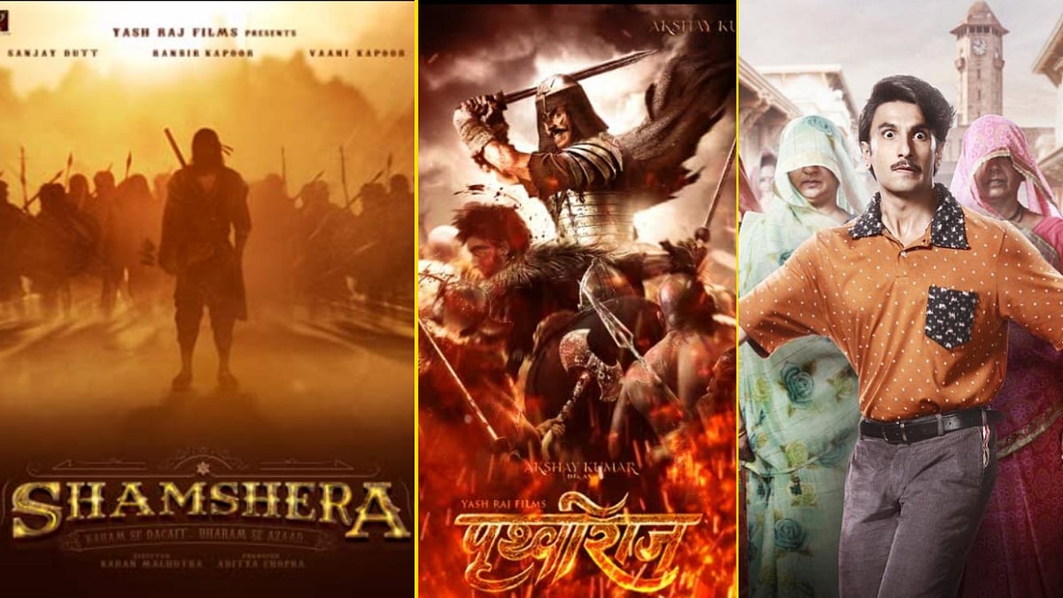 <div class="paragraphs"><p>Yash Raj Films announced release dates for&nbsp;<em>Shamshera, Prithviraj, Jayeshbhai Jordaar,&nbsp;</em>and&nbsp;<em>Bunty Aur Babli 2.</em></p></div>