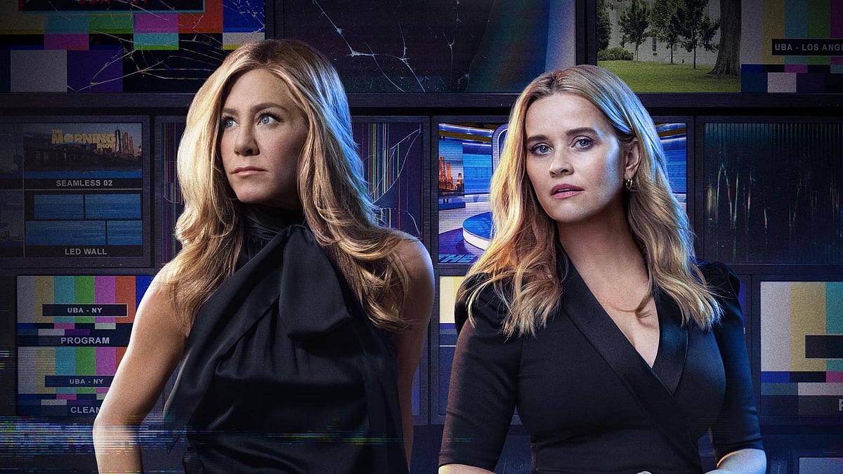 <div class="paragraphs"><p>Jennifer Aniston and Reese Witherspoon as Alex Levy and Bradley Jackson in&nbsp;<em>The Morning Show 2.</em></p></div>