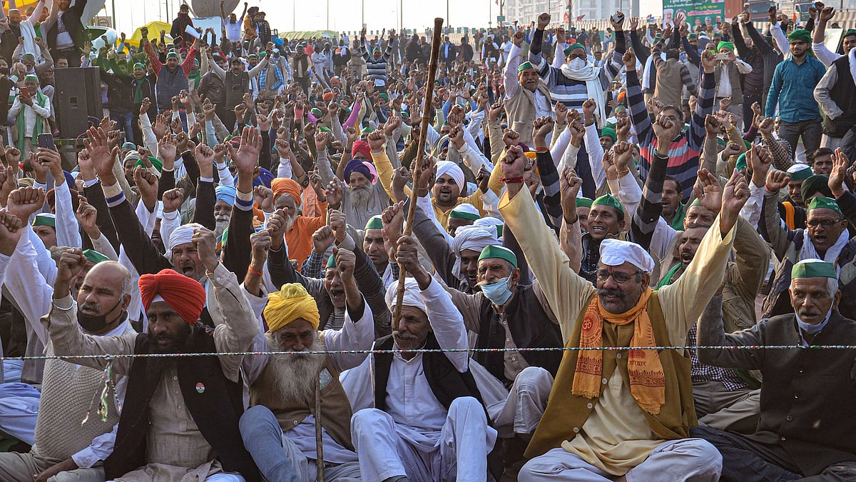 <div class="paragraphs"><p>Image of protesting farmers used for representational purpose only.</p></div>