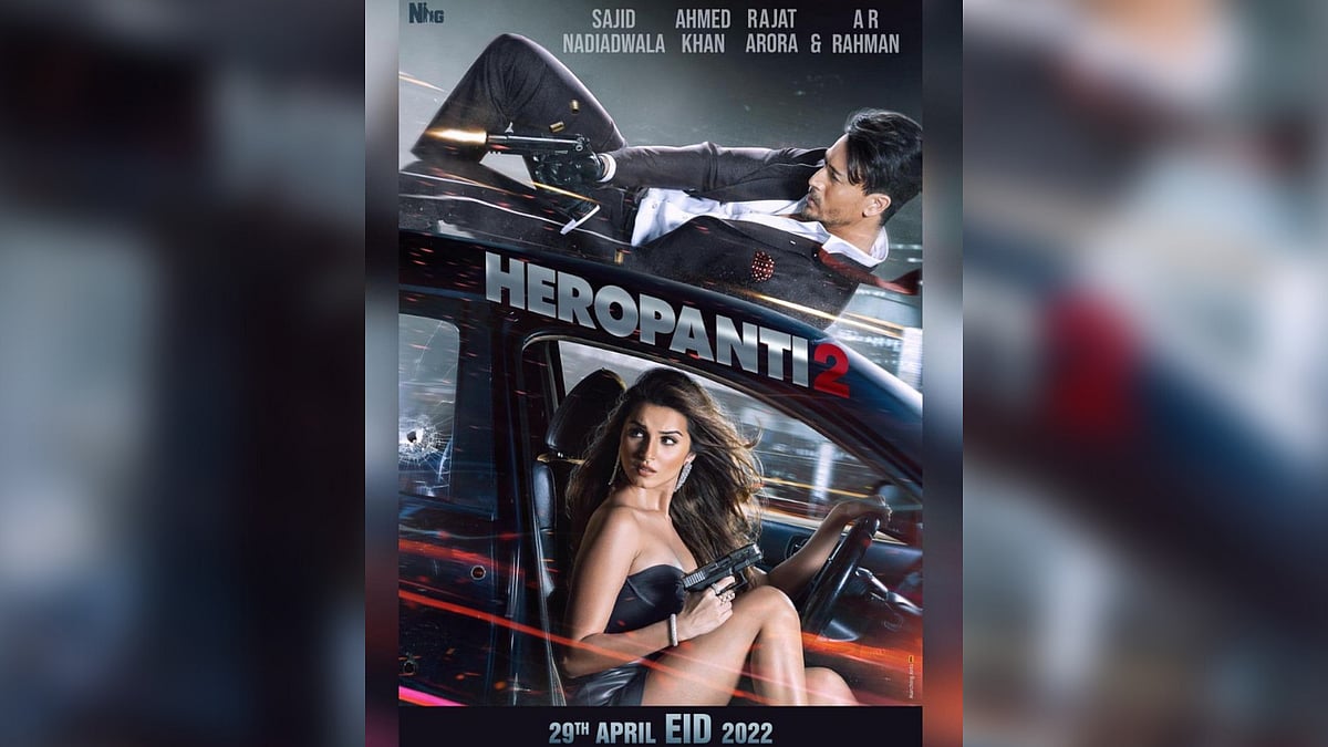 <div class="paragraphs"><p>Tiger Shroff and Tara Sutaria in the new poster for <em>Heropanti 2.</em></p></div>