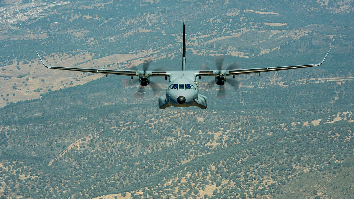<div class="paragraphs"><p>A view of the C-295MW transport aircraft. </p></div>