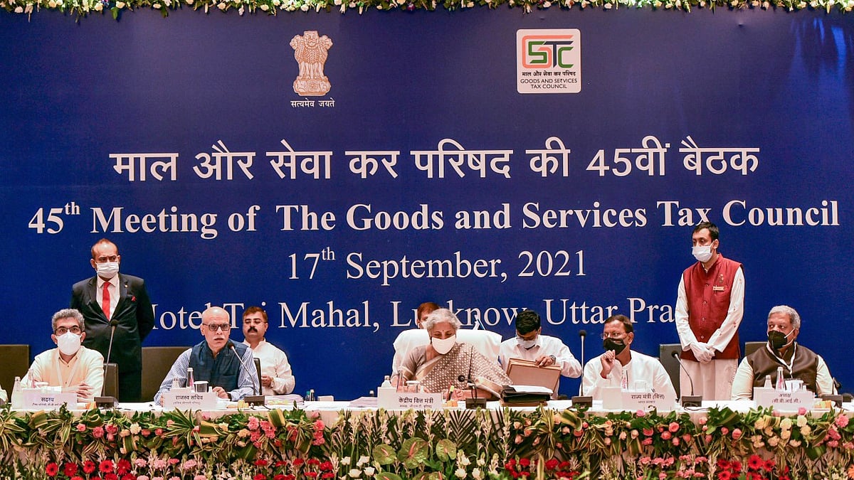 <div class="paragraphs"><p>GST Council Meet headed by Finance Minister Nirmala Sitharaman.&nbsp;</p></div>