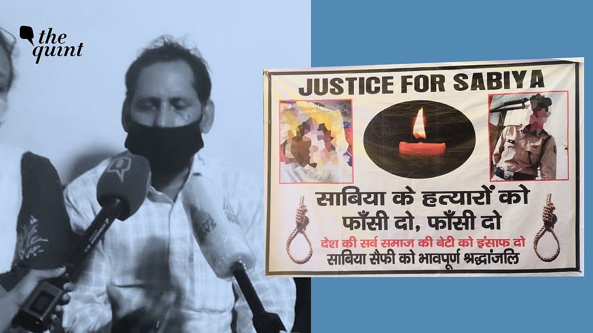 <div class="paragraphs"><p>A 21-year-old Civil Defence Employee Sabiya Saifi was allegedly abducted, raped, and brutally murdered in Haryana's Faridabad on 26 August.</p></div>