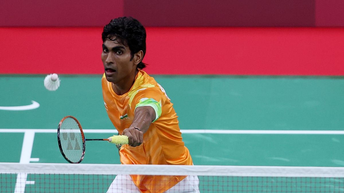<div class="paragraphs"><p>Pramod Bhagat won Gold in the men's singles SL3 event at Tokyo Paralympics.</p></div>