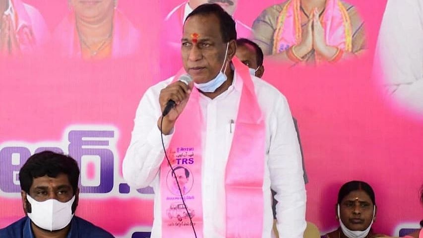 <div class="paragraphs"><p>Telangana labour minister Malla Reddy</p></div>