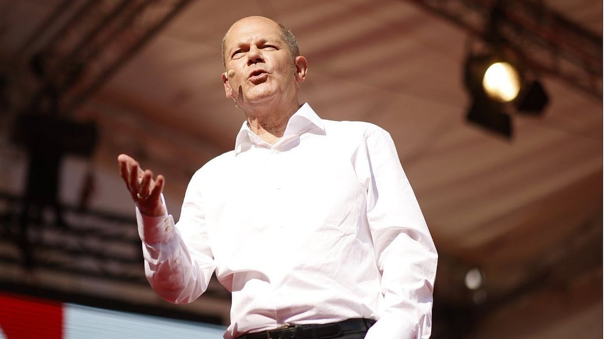 <div class="paragraphs"><p>Social Democrats' chancellor candidate, Olaf Scholz.</p></div>