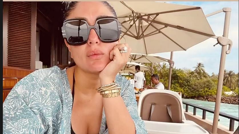 <div class="paragraphs"><p>Kareena Kapoor has shared glimpses of her Maldives vacation on social media.</p></div>