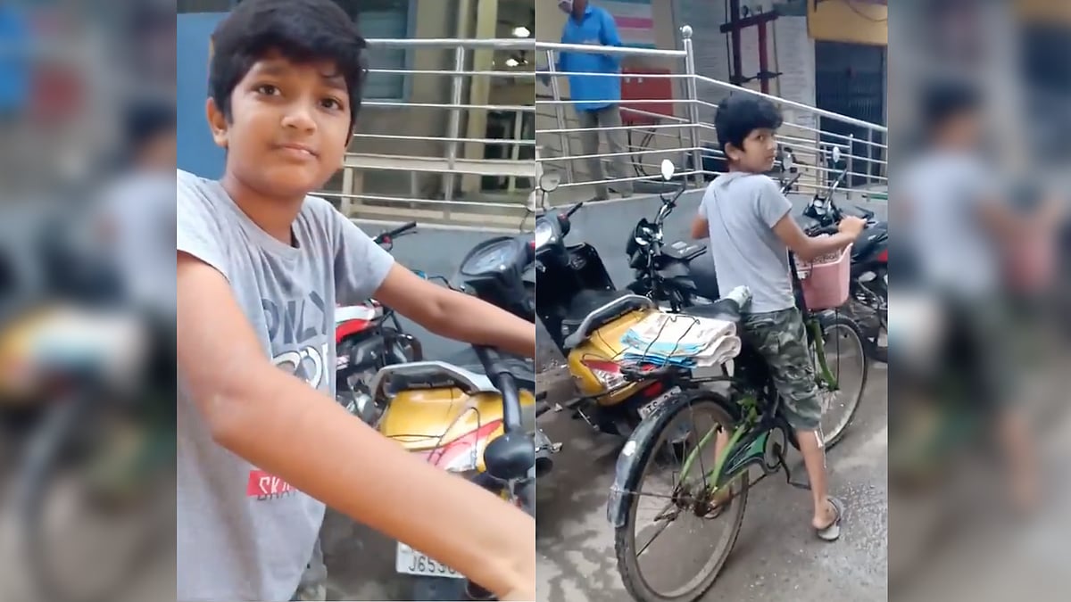 <div class="paragraphs"><p>12-year-old Jai Pratap from Telangana delivers newspapers in his neighbourhood, earns praise online.</p></div>