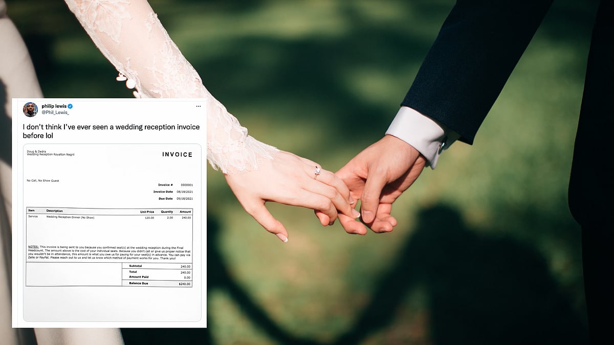 <div class="paragraphs"><p>Representational Image. Jamaican couple sends invoice to guests for skipping out on wedding.</p></div>