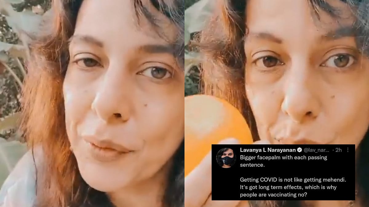 <div class="paragraphs"><p>Pooja Bedi informed her fans that she tested positive for COVID-19</p></div>