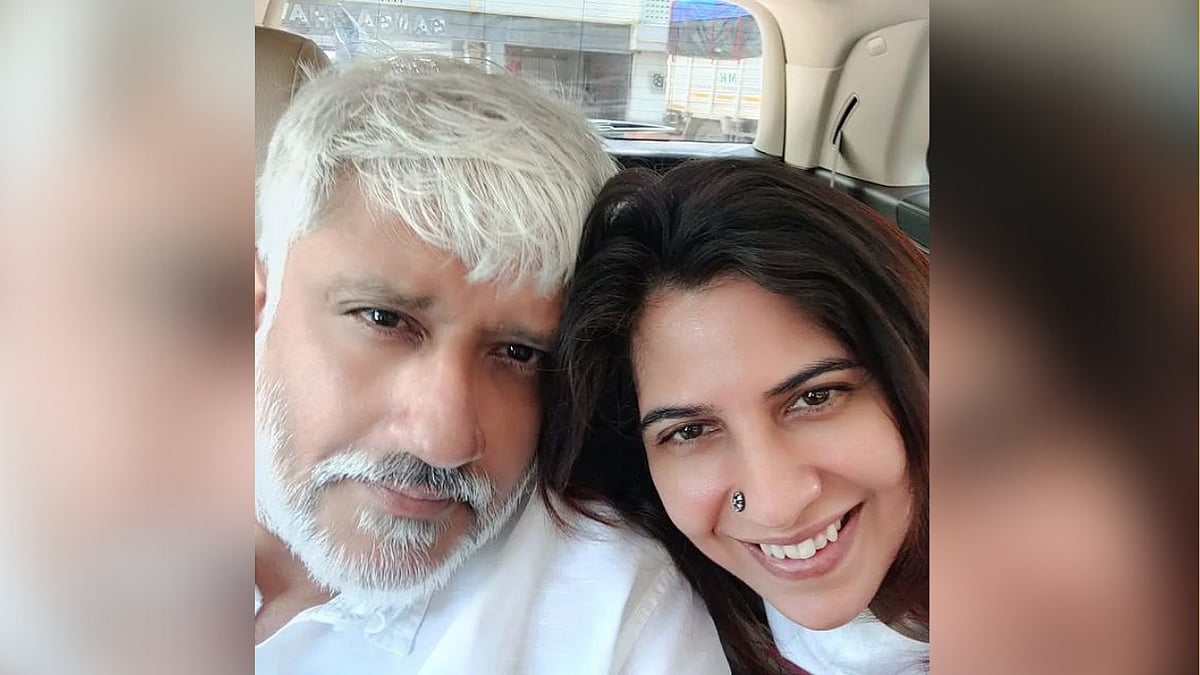 <div class="paragraphs"><p>Vikram Bhatt with Shwetambari Soni.</p></div>