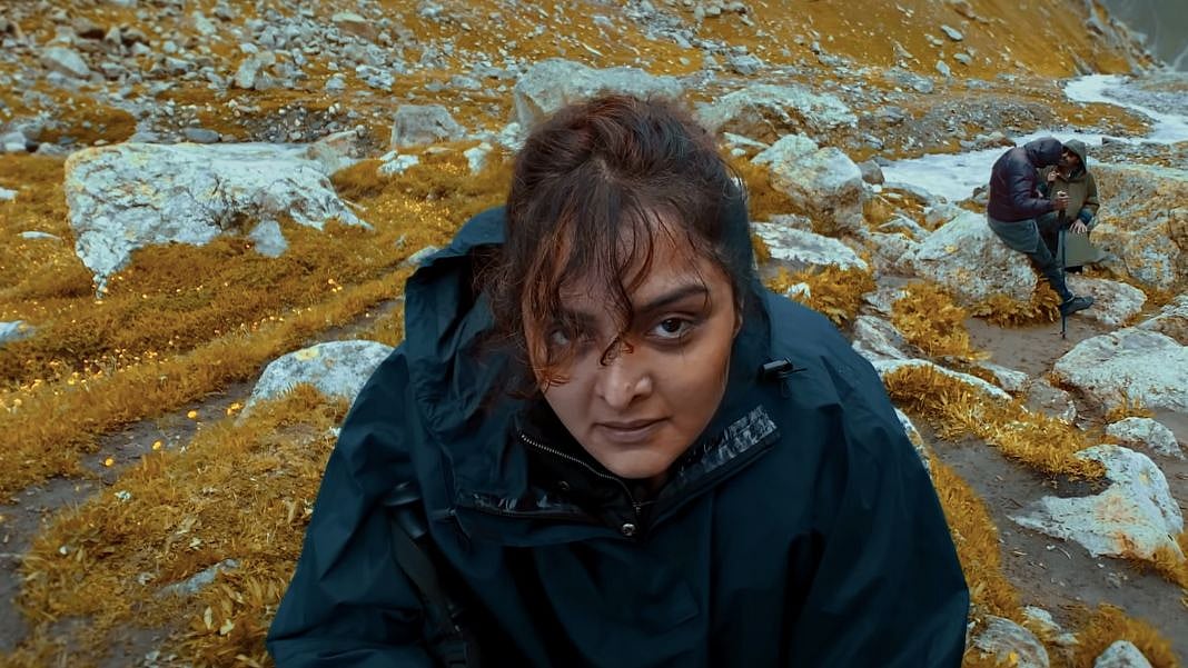 <div class="paragraphs"><p>Manju Warrier in <em>A'hr (Kayattam).</em></p></div>
