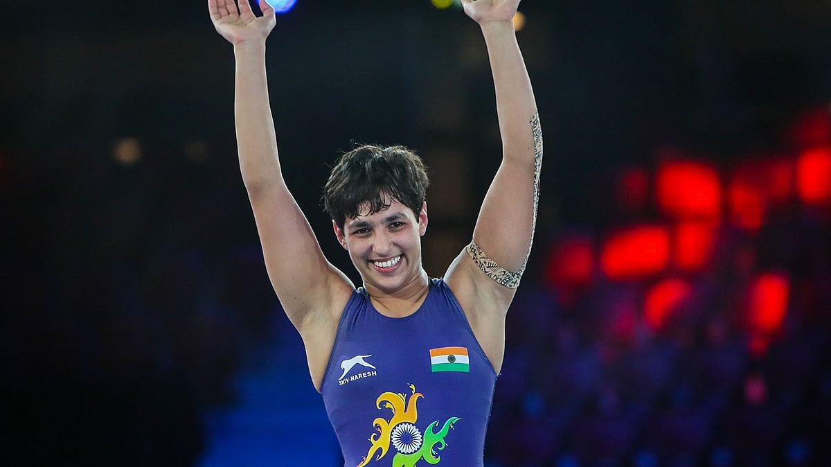 <div class="paragraphs"><p>Anshu Malik has won the silver medal at the wrestling world championships.</p></div>
