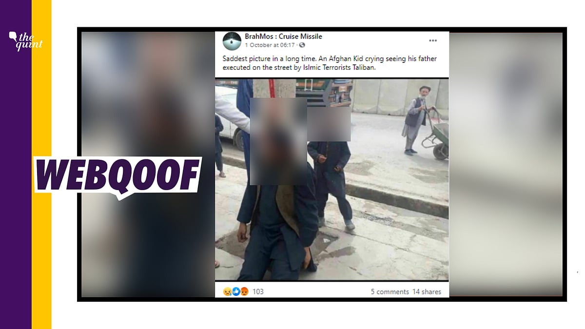 <div class="paragraphs"><p>The photo shows a 2018 incident from Afghanistan where a man attempted suicide.</p></div>