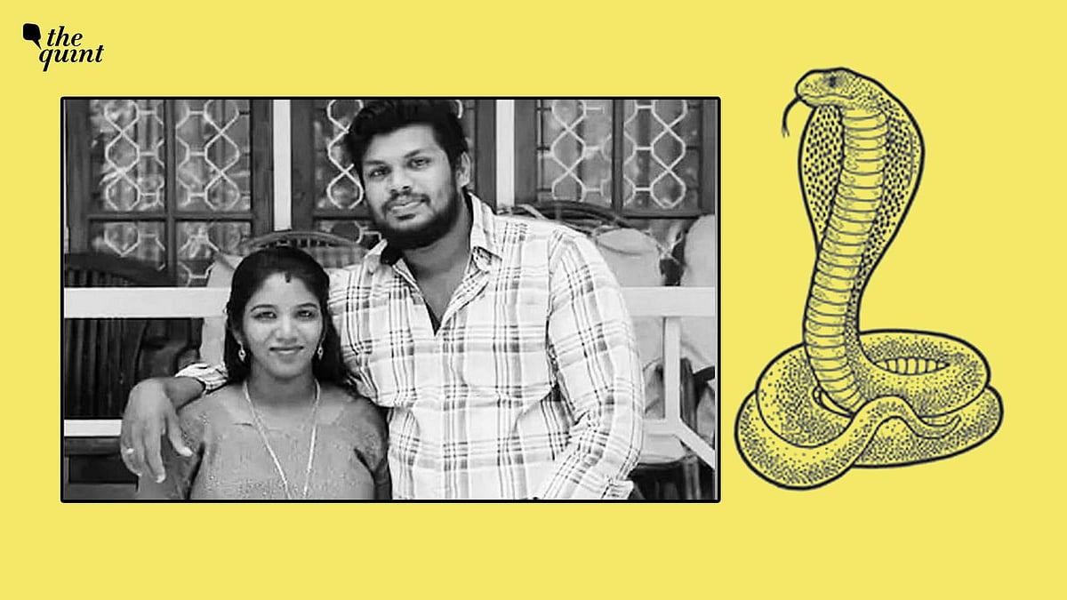 <div class="paragraphs"><p>Sooraj S Kumar, husband of 25-year-old Uthra, was convicted of using a snake to kill his wife.&nbsp;</p></div>