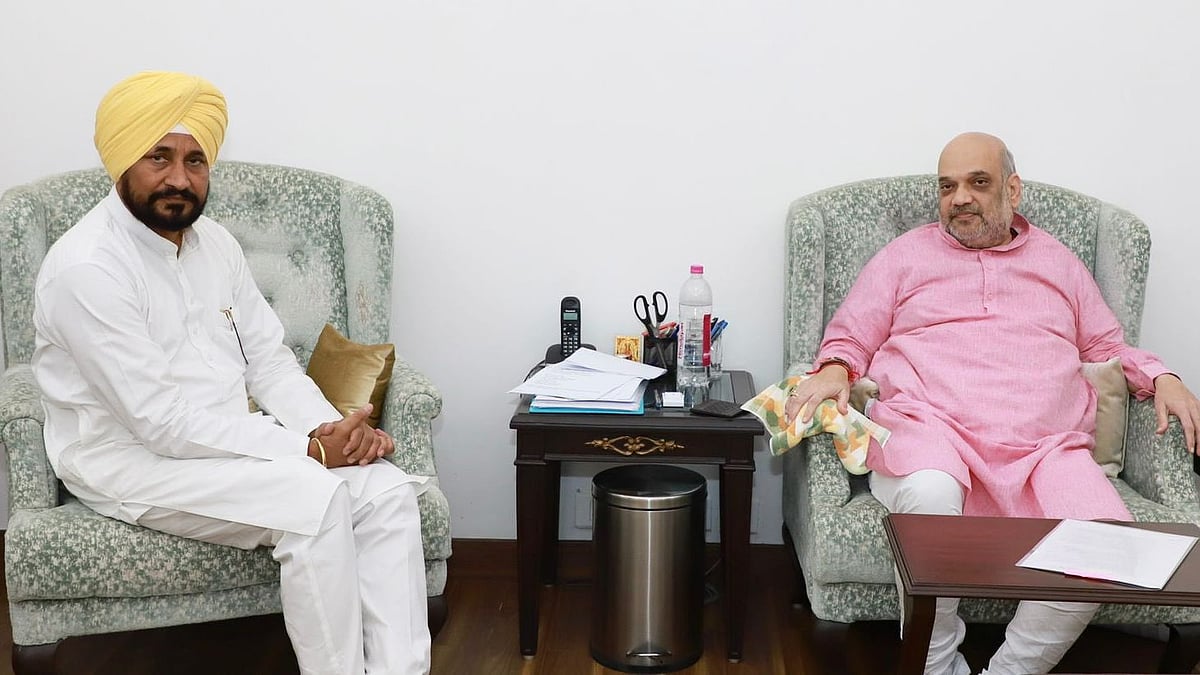 <div class="paragraphs"><p>Punjab Chief Minister Charanjit Singh Channi met Home Minister Amit Shah on Tuesday.</p></div>