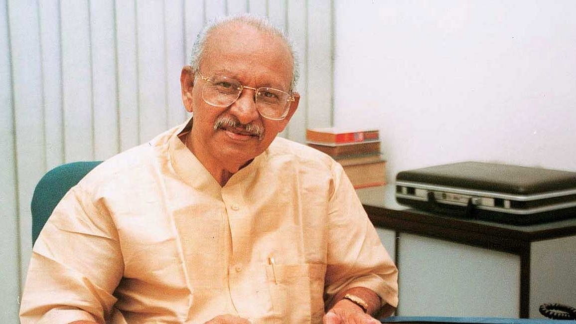 <div class="paragraphs"><p>Yesudasan began drawing political cartoons for publications in the 1950s.</p></div>