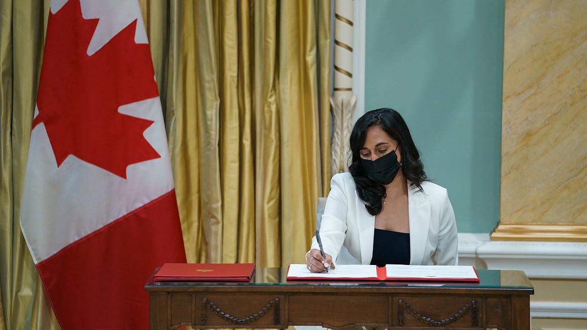 <div class="paragraphs"><p>Anita Anand, Canada's new Minister of Defence.&nbsp;</p></div>