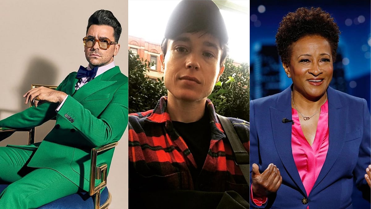 <div class="paragraphs"><p>Dan Levy, Elliot Page, and Wanda Sykes among others expressed solidarity for Netflix employees protesting Dave Chappelle's <em>The Closer.</em></p></div>