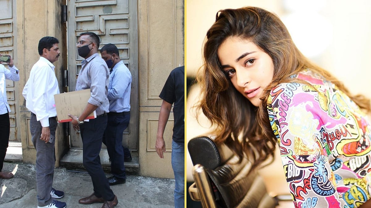 <div class="paragraphs"><p>NCB officers paid a visit to Shah Rukh Khan's residence Mannat &amp; Ananya Panday's house on Thursday.</p></div>